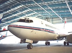 CORAYVAC辐射采暖 飞机库项